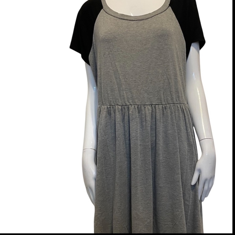 Torrid color block a line dress
